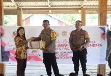 Polri Peduli Budaya Literasi, Polres Pasangkayu Distribusi Buku Sampai Kepelosok Negeri.