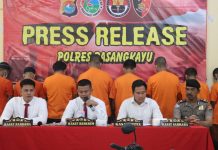 Ops SIKAT Marano 2023, Polres Pasangkayu Tetapkan Tujuh Tersangka Tindak Kejahatan