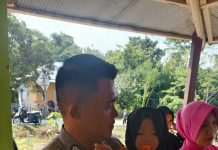 Tekan Angka Stunting, Bhabinkamtibmas Polsek Bambalamotu Lakukan Pendampingan Kegiatan Posyandu