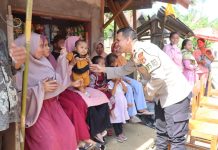 Upaya Menurunkan Angka Stunting Wakapolres Pasangkayu Gelar Jumat Curhat