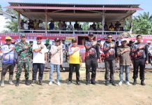 Kapolres Pasangkayu Dampingi Kapolda Sulbar di Acara Pembukan Kejurnas Regional 5 Putaran Ke 3 Grasstrack Open 2023