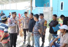 Polres Pasangkayu Amankan Eksekusi Obyek Tanah Dan Bangunan Di Lingkungan Labuang