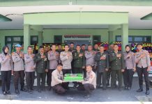 HUT TNI ke-78, Polres Pasangkayu Beri Kejutan Ke Kodim 1427/Pasangkayu