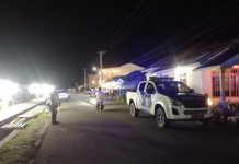 Pastikan Keamanan Dan Kenyamanan Warga Di Malam Minggu, Sat Lantas Polres Pasangkayu Laksanakan Patroli Blue Light
