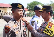 Amankan Pemilu 2024, Polres Pasangkayu Apel Gelar Pasukan Operasi Mantap Brata 2023-2024