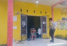 Bhabinkamtibmas Polsek Pasangkayu Amankan Seleksi Penjaringan Perangkat Desa Pakava