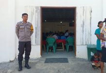 Polres Pasangkayu melaksanakan pengamanan jemaah ibadah Minggu secara rutin di wilayah Hukumnya.