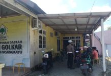 Satgas Kamseltibcarlantas Ops Mantap Brata Polres Pasangkayu , Rutin Pengaturan Lalu Lintas dan Patroli