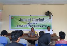 Jumat Curhat Polres Pasangkayu, Wujudkan Harkamtibmas Jelang Tahapan Pemilu 2024