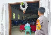 Beri Rasa Aman Dan Nyaman, Polres Pasangkayu Rutin Laksanakan Pengamanan Ibadah Gereja di wilayah Hukumnya.