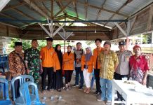 Bhabinkamtibmas Polsek Pasangkayu Amankan Kegiatan Pesta Adat Kaili Tado