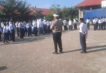 Police Goes To School, Satlantas Polres Pasangkayu Ajak Pelajar Tertib Berlalu lintas Sejak Dini
