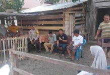 Jaga Kondusifitas Jelang Pemilu Bhabinkamtibmas Polsek Bambalamotu Sambangi Warga