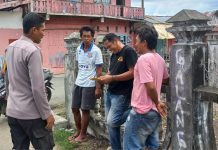 Berikan Himbauan Kamtibmas Pemilu 2024, Bhabinkamtibmas Polsek Bambalamotu Sambang Warga Binaan