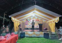 Bhabinkamtibmas Hadiri Pembukaan Perkemahan Akhir Tahun Gudep SMPN 5 Bambalamotu