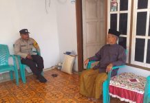 Wujudkan Pemilu Yang Damai, Bhabinkamtibmas Sambang dan Beri Himbauan Warga Binaan