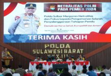 Release Akhir Tahun, Kapolda Sulbar Paparkan Delapan Pokok Bahasan