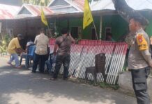 Pastikan Berjalan Aman Dan Tertib Bhabinkamtibmas Polsek Bambalamotu Monitoring Kampanye Terbatas