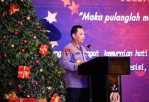 Kapolri Hadiri Perayaan Natal Mabes Polri Tahun 2023