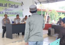 Kapolres Berikan Pesan Kamtibmas Jelang Pemilu, Saat Jumat Curhat di Kelurahan Pasangkayu
