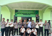 Dit Binmas Polda Sulbar Lakukan Supervisi Pembinaan Dan Penyuluhan Satpam diwilayah Sulbar