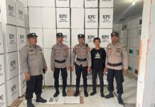 Polres Pasangkayu Tingkatkan Patroli dan Penjagaan di Kantor KPU dan Bawaslu Jelang Pemilu,