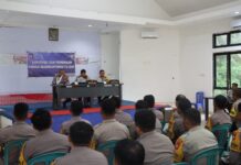 Supervisi Kinerja Bhabinkamtibmas, Dir Binmas Polda Sulbar Sampaikan Pesan Penting Kepada Bhabinkamtibmas Jajaran Polres Pasangkayu