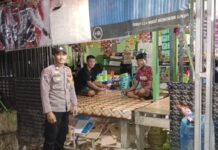 Polsek Baras Laksanakan Patroli Dialogis, Cegah Gangguan Kamtibmas Jelang Pemilu,