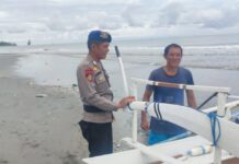 Binmas Perairan, Ini Yang Disampaikan Satpolairud Polres Pasangkayu Kepada Nelayan