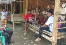 Program Minggu Kasih, Bhabinkamtibmas Sambangi Warga Sampaikan Pesan Kamtibmas