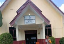 Beri Rasa Nyaman Dalam Beribadah, Polres Pasangkayu Dan Jajaran Amankan Gereja Di Wilayah Hukumnya.