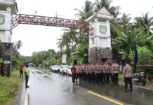 Polres Pasangkayu Lakukan Tradisi Penjemputan Bintara Remaja Polri