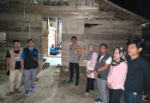 Subsatgas Preventif OMB Polsek Bambalamotu Lakukan Pengamanan Kampanye Pertemuan Terbatas