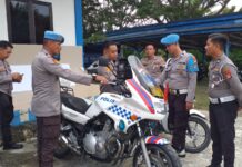 Sie Propam Polres Pasangkayu Kota Cek Kesiapan Personil Yang Akan Melaksanakan OMB