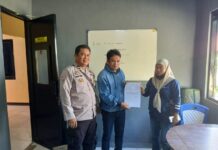 Problem Solving : Bhabinkamtibmas Polsek Baras Bantu Selesaikan Masalah KDRT Warga Binaannya.