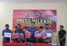 Sat Resnarkoba Polres Pasangkayu Release Kasus Narkotika di bulan Januari.