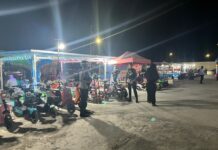 Ciptakan Situasi Damai Jelang Pemilu, Satgas Preventif OMB Polres Pasangkayu Giatkan Patroli Malam