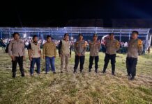 Subsatgas Preventif Polsek Pasangkayu Amankan Kegiatan Silaturahmi Caleg DPR RI dengan Warga Se- Kecamatan Papeti