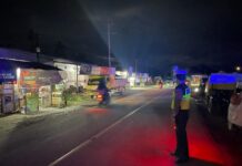 Ciptakan Lalu Lintas Aman Menjelang Pemilu Satgas Kamseltibcarlantas OMB Polres Pasangkayu Gencarkan Patroli