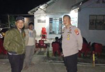 Subsatgas Preventif OMB Polsek Bambalamotu Laksanakan Pengamanan Kampanye di Desa Sarude