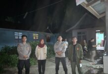 Kampanye Pertemuan Terbatas Caleg DPRD Provinsi, Di Amankan Personel Polsek Bambalamotu.