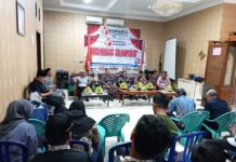 Polres Pasangkayu Hadir Dalam Rakor Persiapan Penertiban Alat Peraga Kampanye