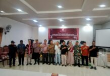 Mewakili Kapolres Pasangkayu Perwira Siaga Bag Ops Hadiri Rapat Koordinasi Dalam Rangka Penurunan (APK) Pemilu 2024