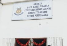 Wujudkan Kamtibmas Yang Kondusif, Polres Pasangkayu Dan Jajaran Amankan Gereja Di Wilayah Hukumnya.