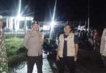 Sinergitas TNI-Polri Laksanakan Pengamanan Tahapan Kampanye Tatap Muka di Kabupaten