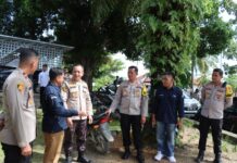 Dirnarkoba Polda Sulbar Selaku Pamatwil Cek Kesiapan Logistik Pemilu 2024 di Tingkat PPK Kabupaten Pasangkayu.