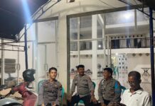 Wujudkan situasi kondusif Pasca Pemungutan Suara Pemilu 2024 Polsek Pasangkayu Tingkatkan Patroli Malam