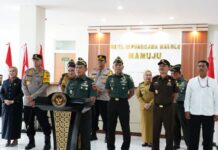 Kapolda Sulbar Hadiri Peresmian Rumkit TK.III Punggawa Maroko Kesdam XIV/Hasanuddin Denkesyah Mamuju
