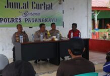 Melalui Jumat Curhat, Kapolres Pasangkayu Dengarkan Keluhan Masyarakat