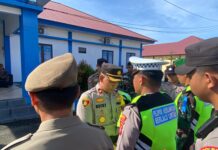 Polres Pasangkayu Laksanakan Apel Gelar Pasukan Ops Keselamatan Marano 2024
